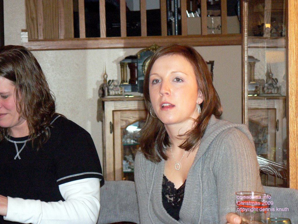 Kaydi at her fathers home on Christmas