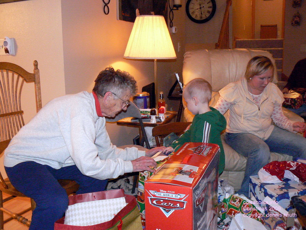 Emogene helping Jared