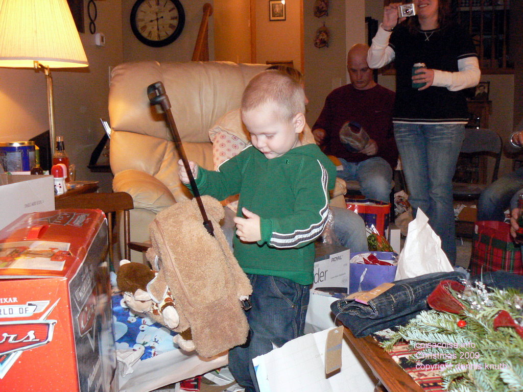 Jared figuring out a Christmas gift