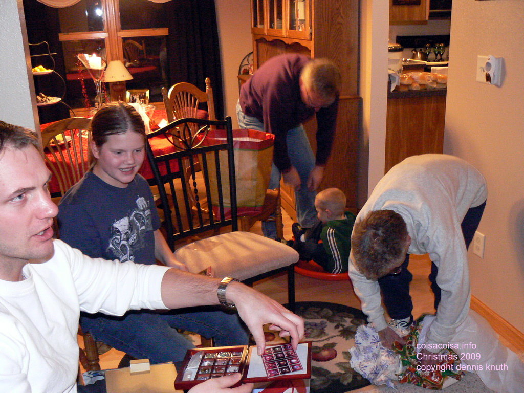 After the gifts have ben opened