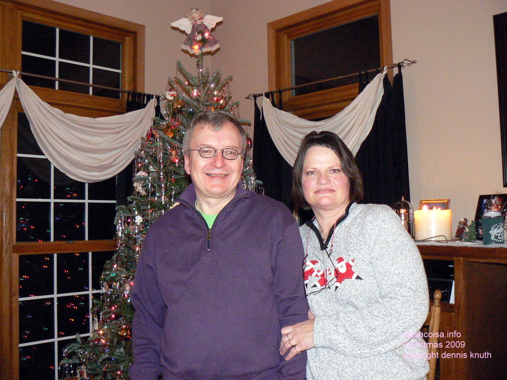 Brother Dennis and Sister Sherri Donadean on Christmas