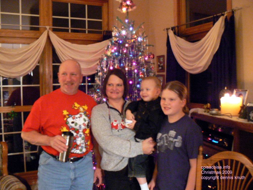 Grandpa and grandma with grandchildren