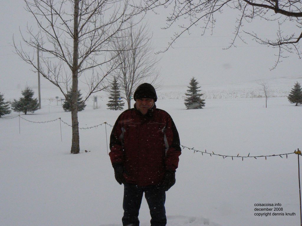 Helton Knuth Standing in the snow