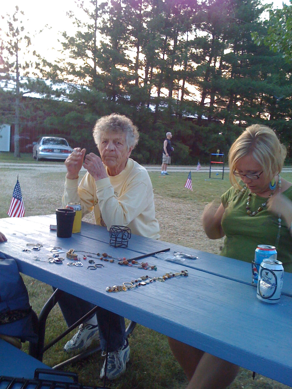 Emogene looks perturbed