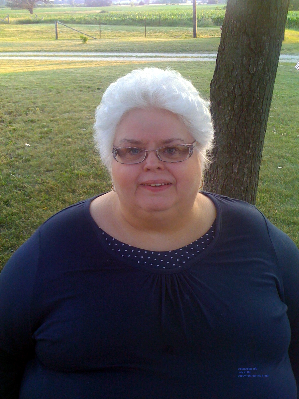 Gloria Goller with her beautiful complexion