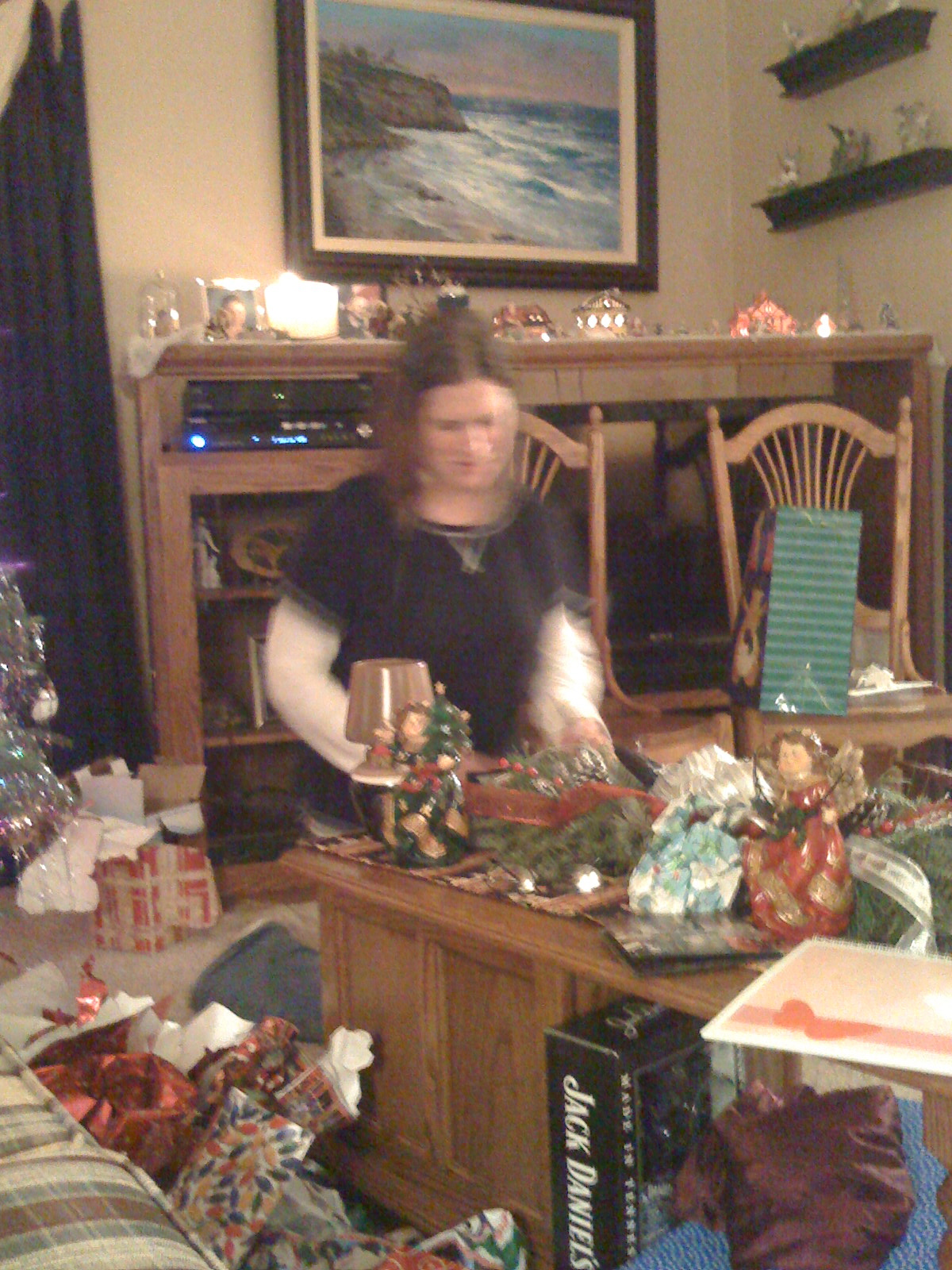 A smile approaches Kelly