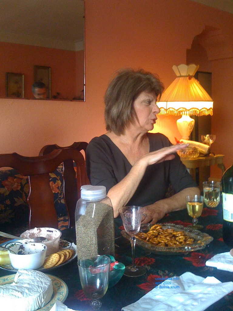 Christine make a Easter Point