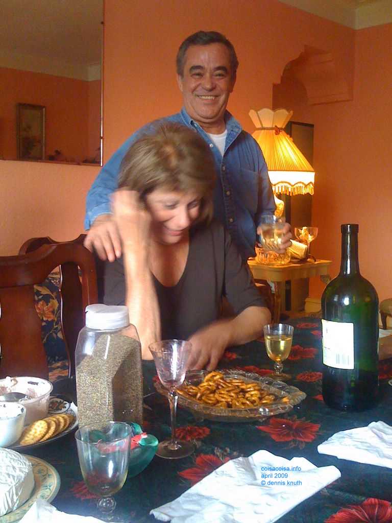 Christine and Helton at Easter