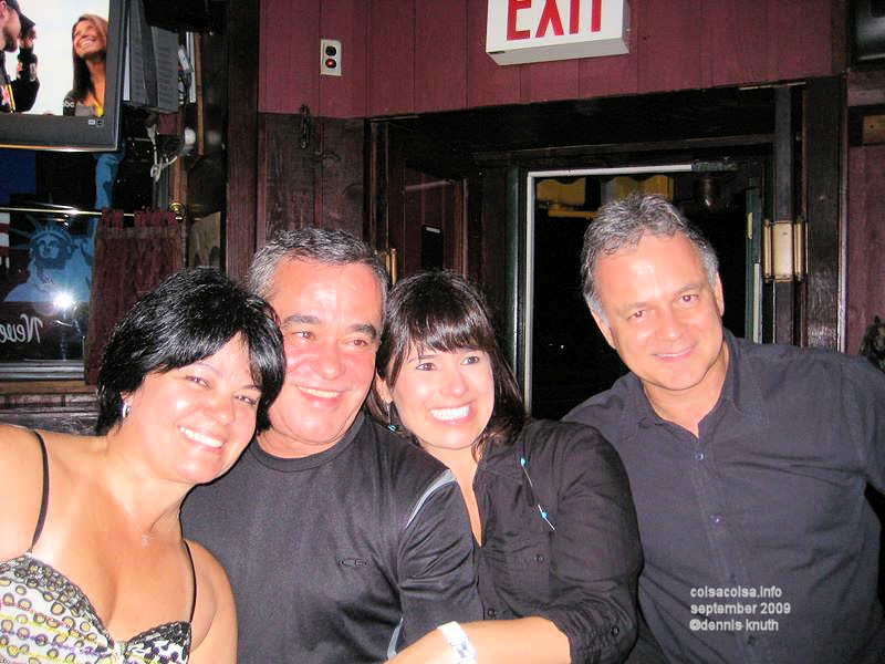 Helton, Helenice, Ines and Tarcisio at Cassidy's