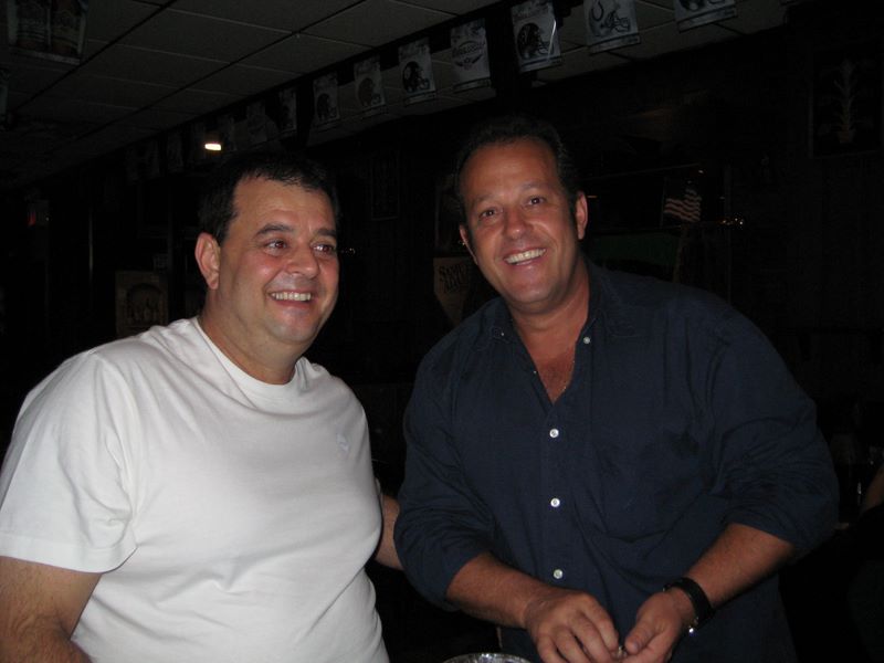 Rogerio with his brother