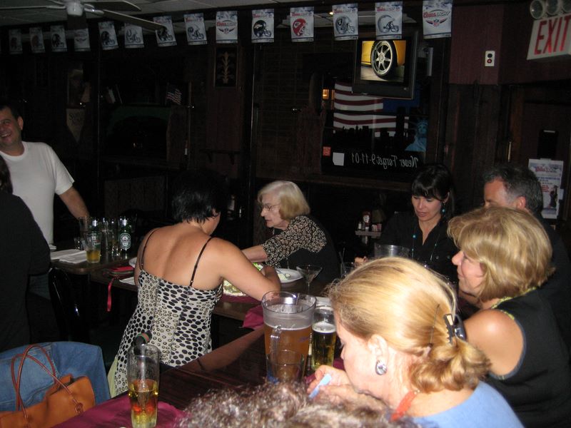 Olga Grabs for some ribs