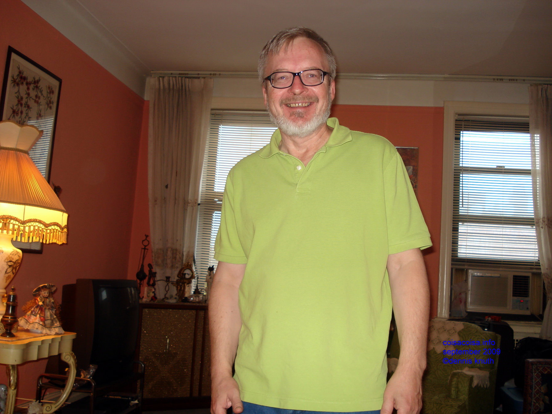 Dennis Knuth at Olga's to Celebrate