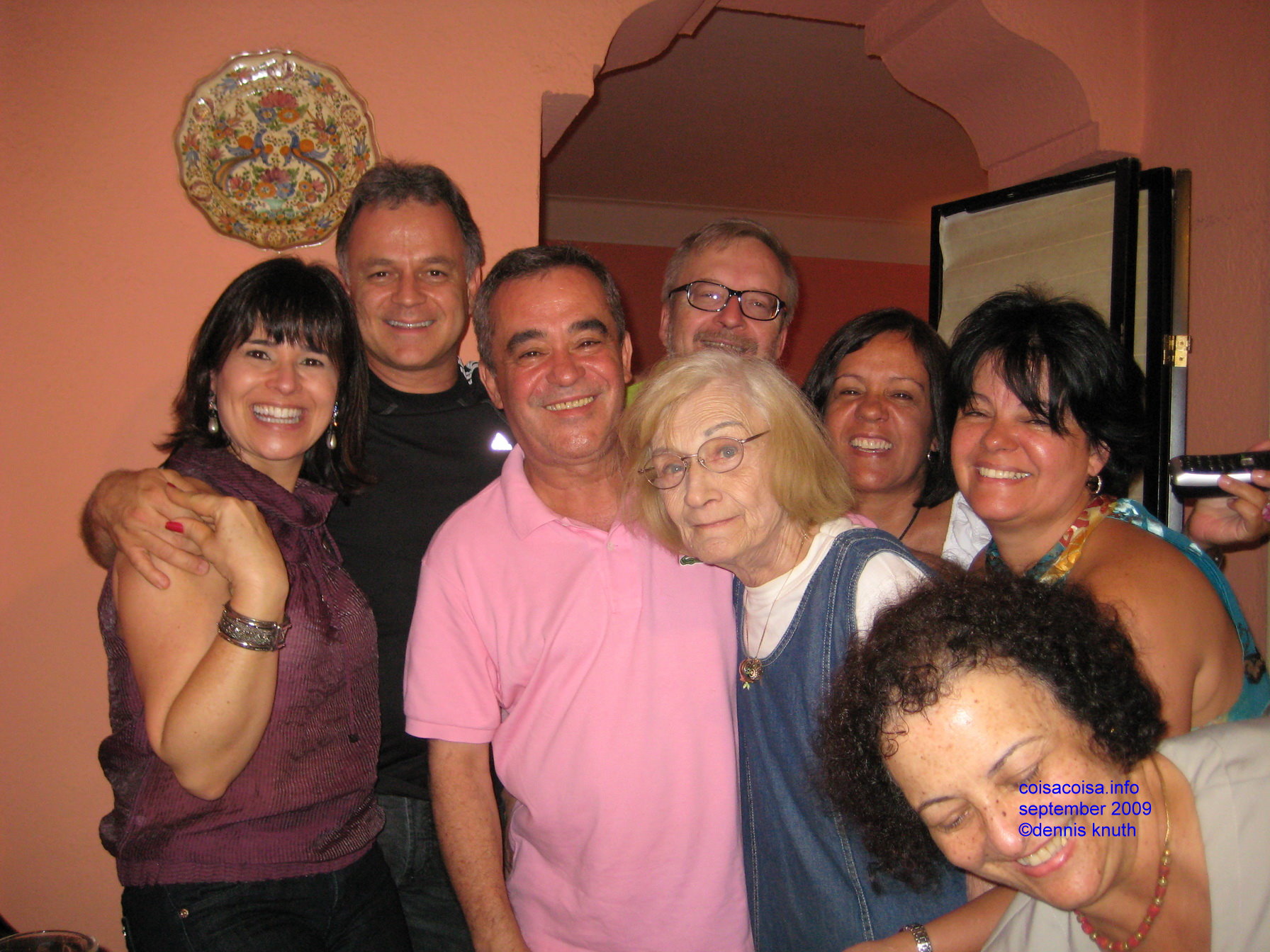 Party people at Olga's for Helton's Birthday