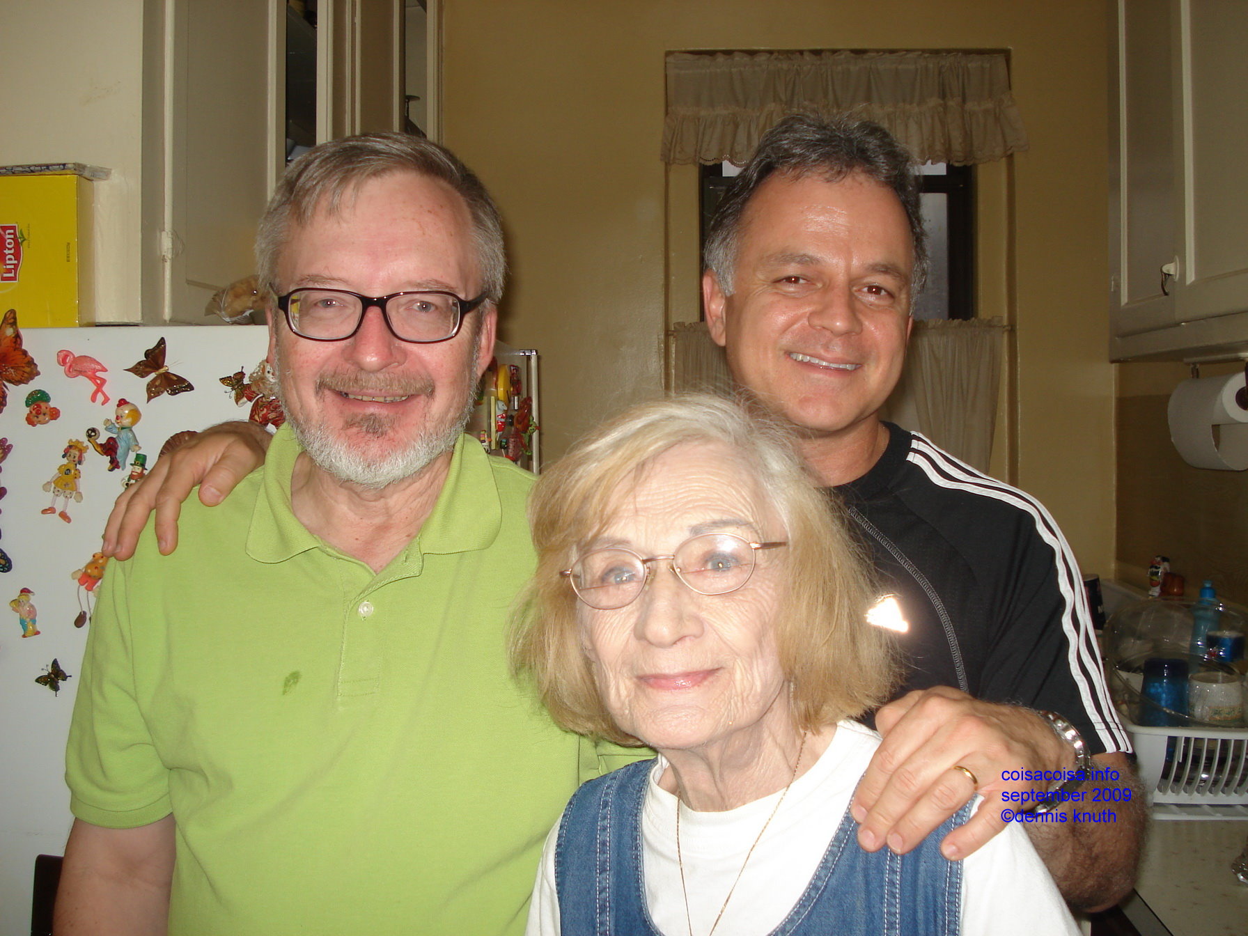 Dennis, Olga and Tarcisio