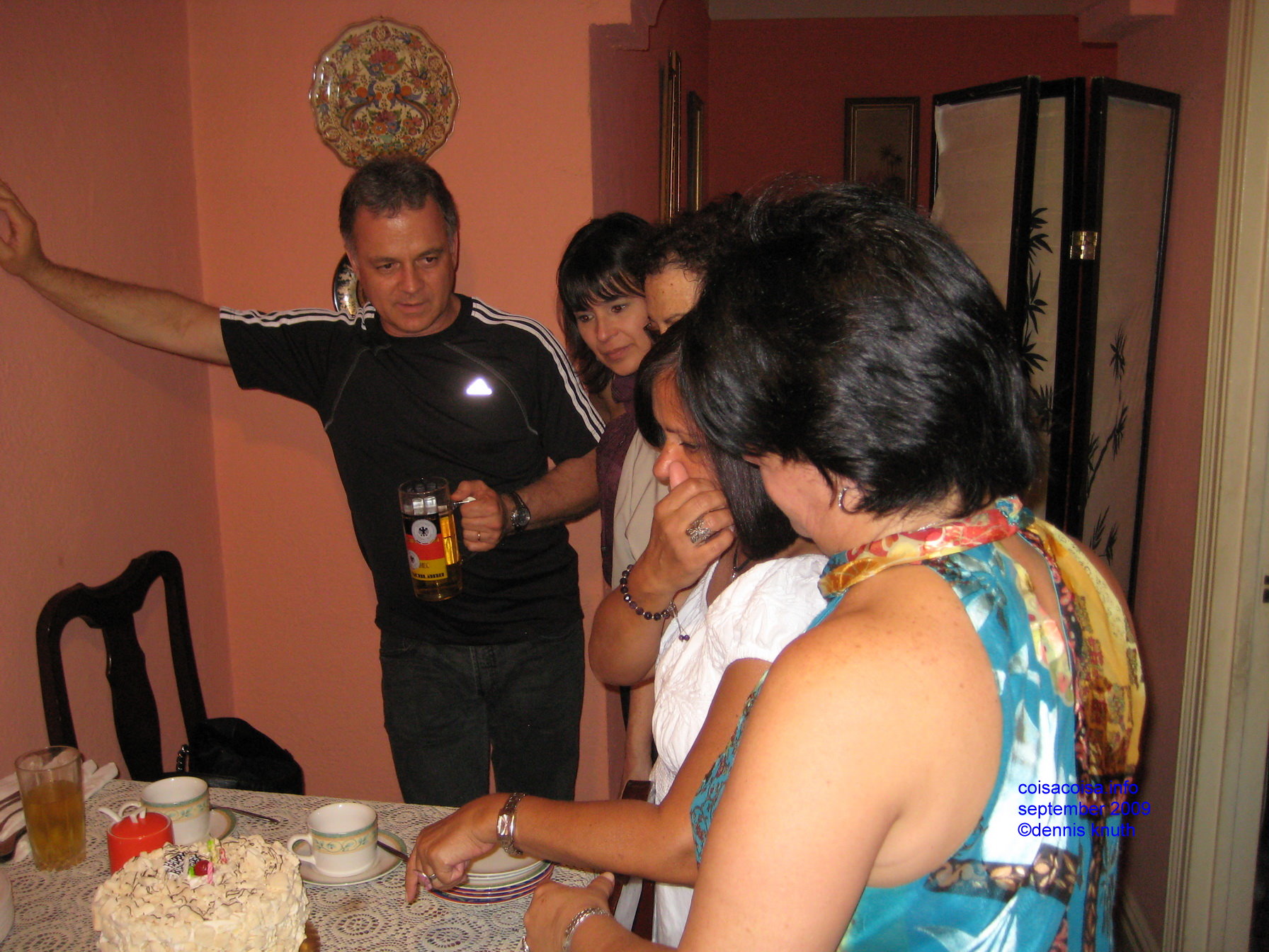 Tarcisio says lets drink some beer together