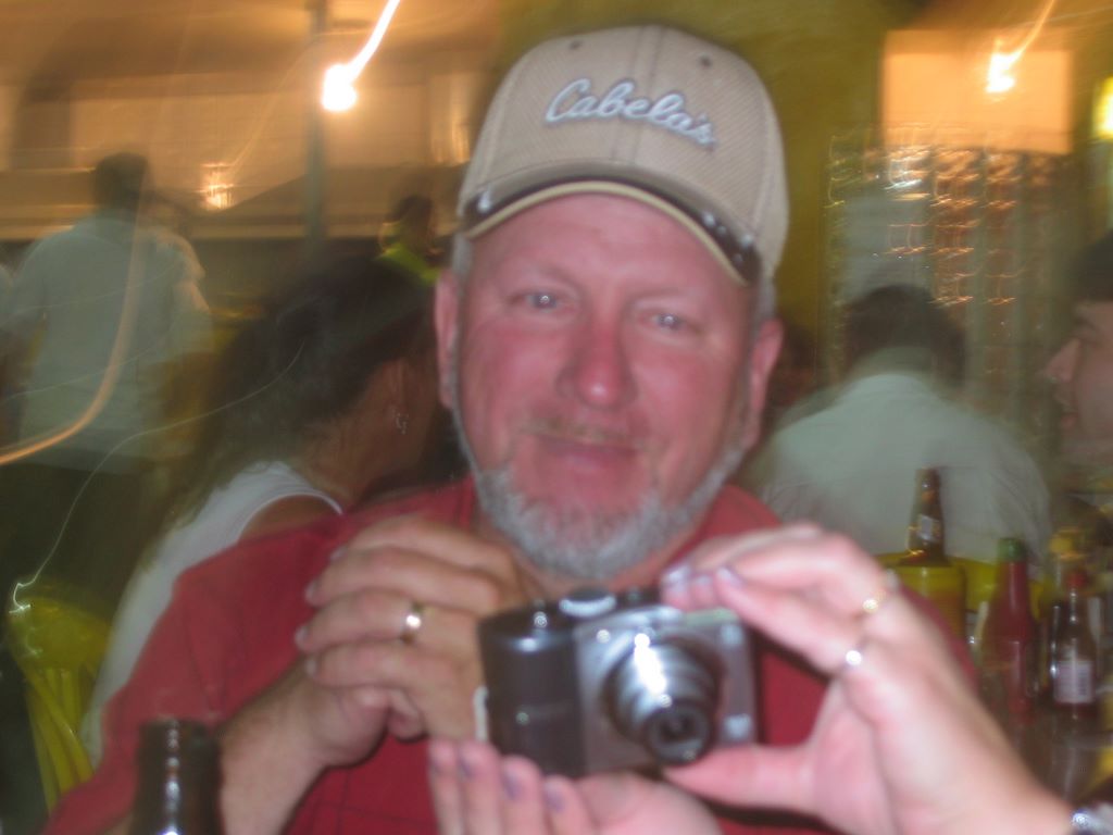 Gary admires the Camera