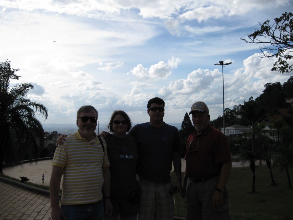 Dennis Sherri Eduardo and Gary on the Mountain