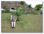 Sherri rests in the Belo Horizonte Mountain Park