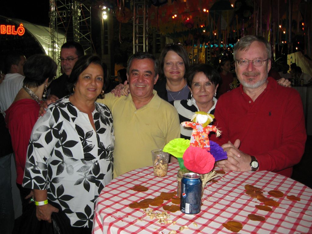 Dennis, Norma, Sherri and Helton at the Dance Festival