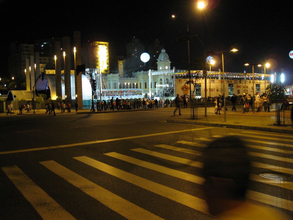 Brazil at night