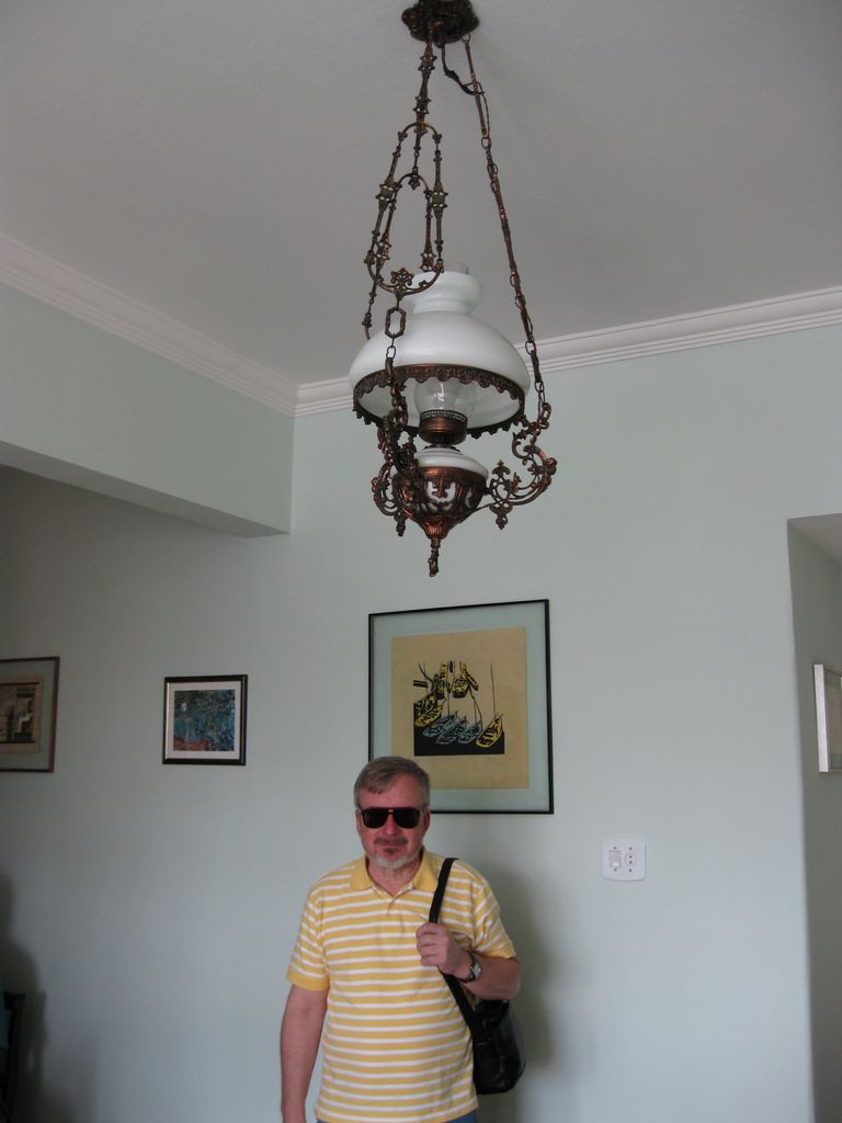 Chandelier and Dennis