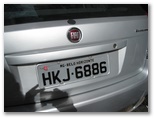 Belo Horizonte License Plat HKJ-6886