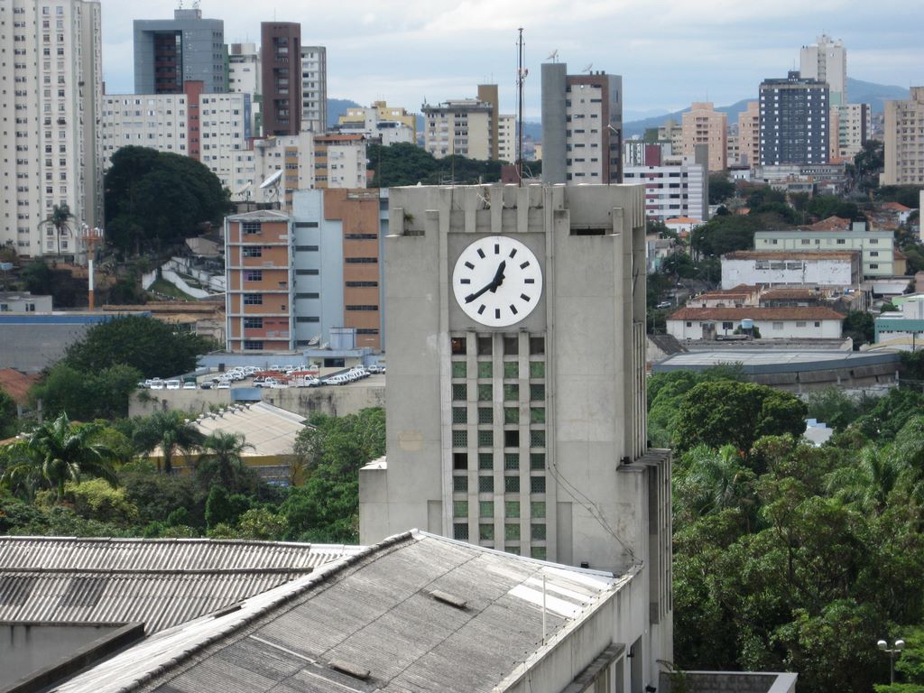 Belo Horizonte Building with a clock