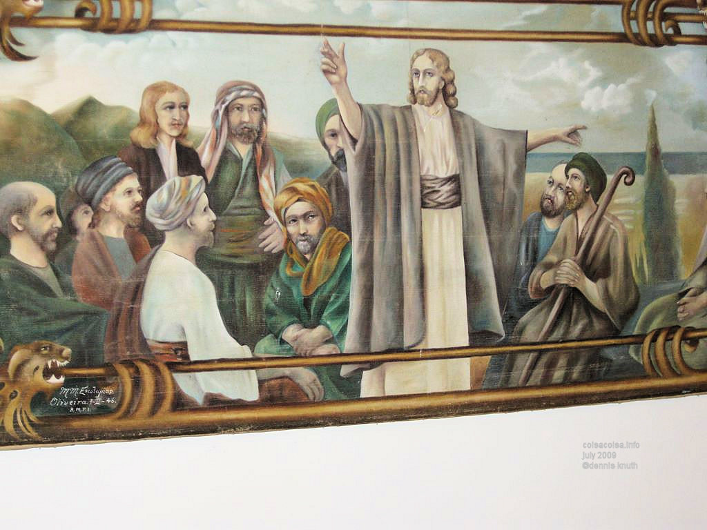 Christ preaching on the shore of Galilee