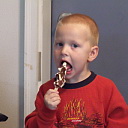 Jared has an ice cream treat