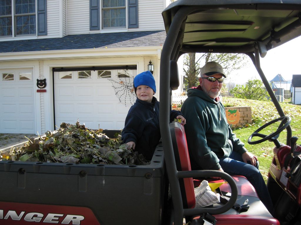 Jared and Gary on the Polaris
