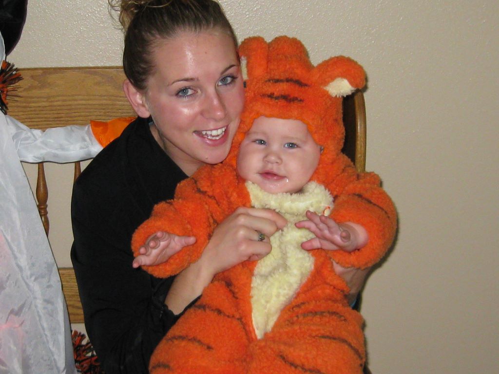 Kathy and Tigger