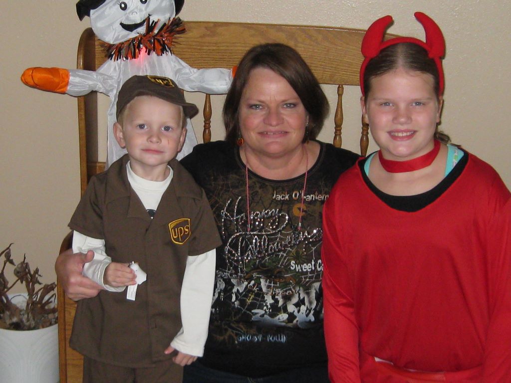 Grandma Sherri Jared and Kelsey