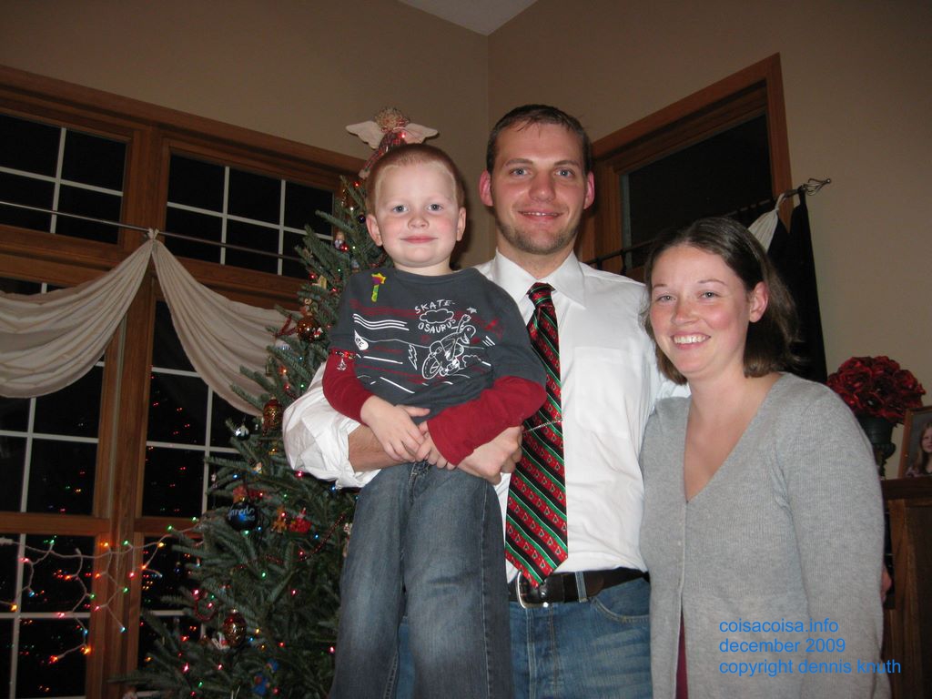 Aunt Julia and Uncle Justin with Jared