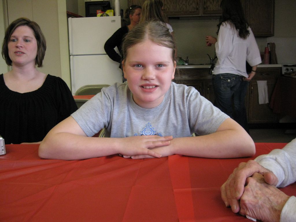 Kelsey at the Bridal Shower