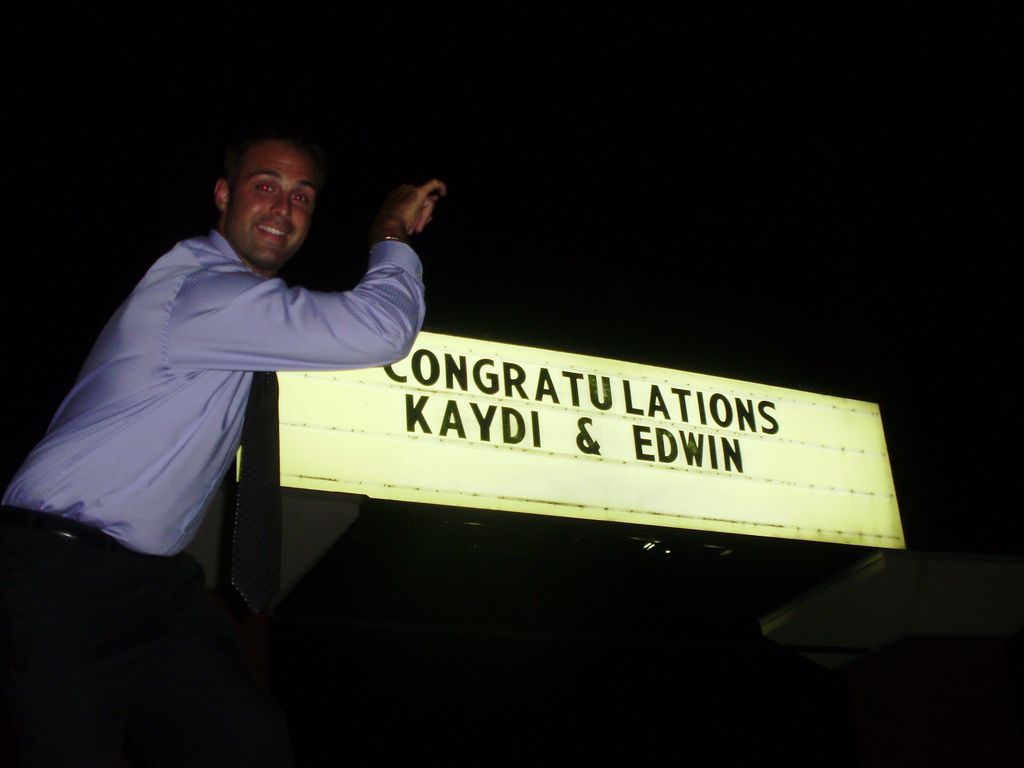 Wedding Party Welcome at the Reception in Eau Claire