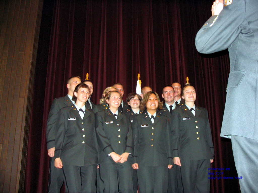 Justin with his Army Officer Class