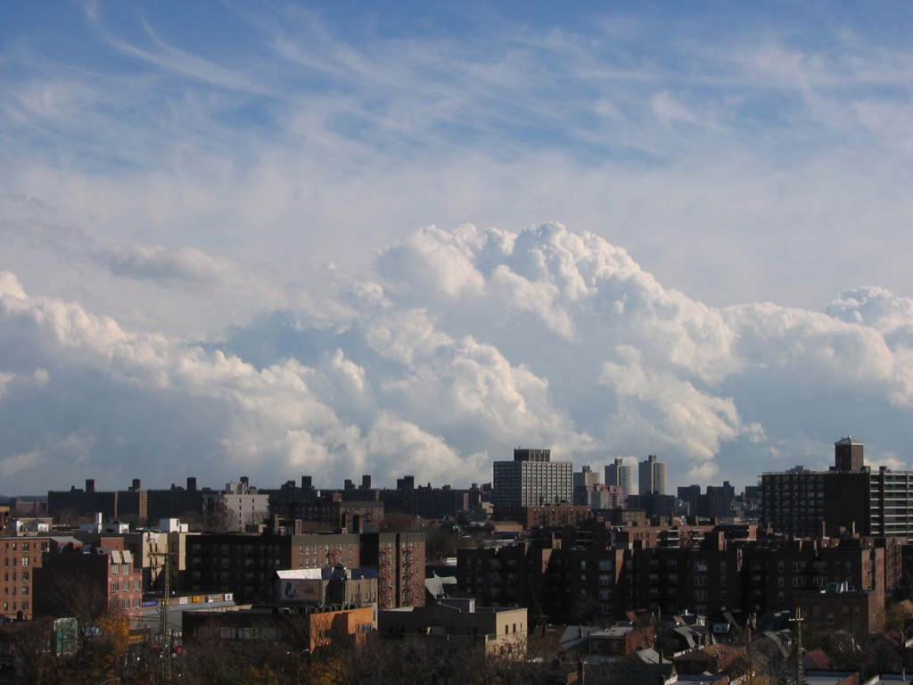 Atlantic Ocean makes steamy clouds