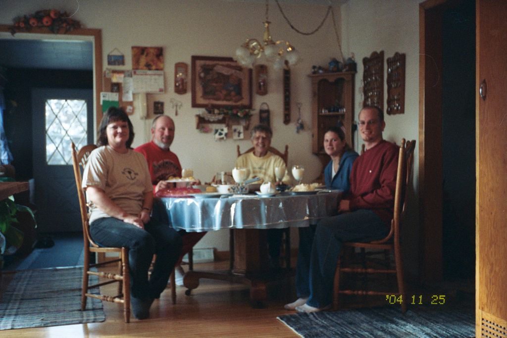 The Last Thanksgiving in the Old Farm House
