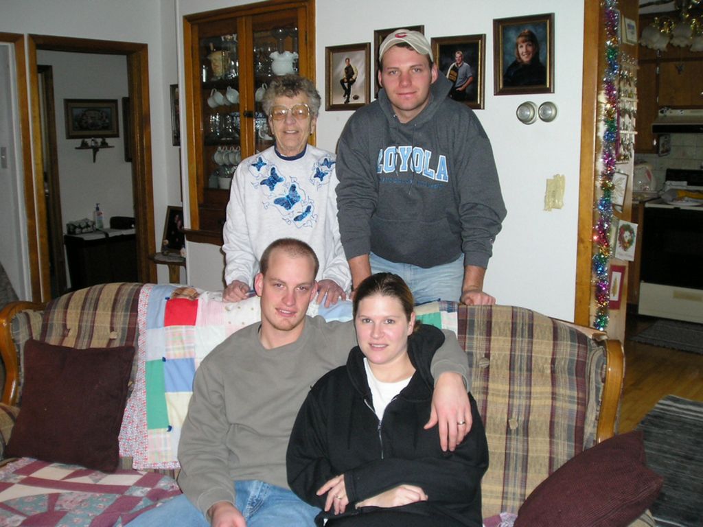 Christmas Day in the Old Farm House with Kelly, Nathan, Emogene and Justin