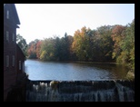 Dells Mill in the autumn haze