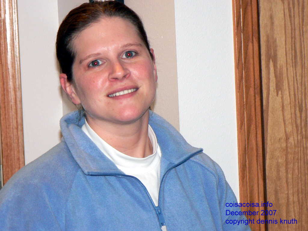 Beautiful Kelly at Christmas time