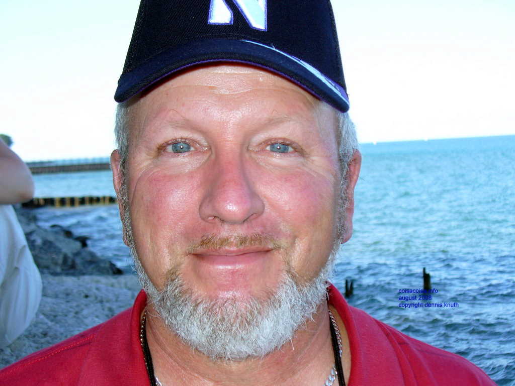 Blue Eyes on the Shore of Lake Michigan