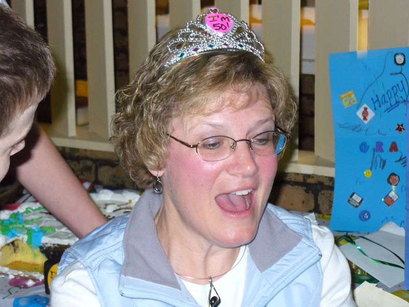 Beth is surprised on her 50th Birthday