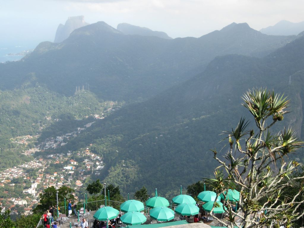 Umbrellas of Corcovado Cafe