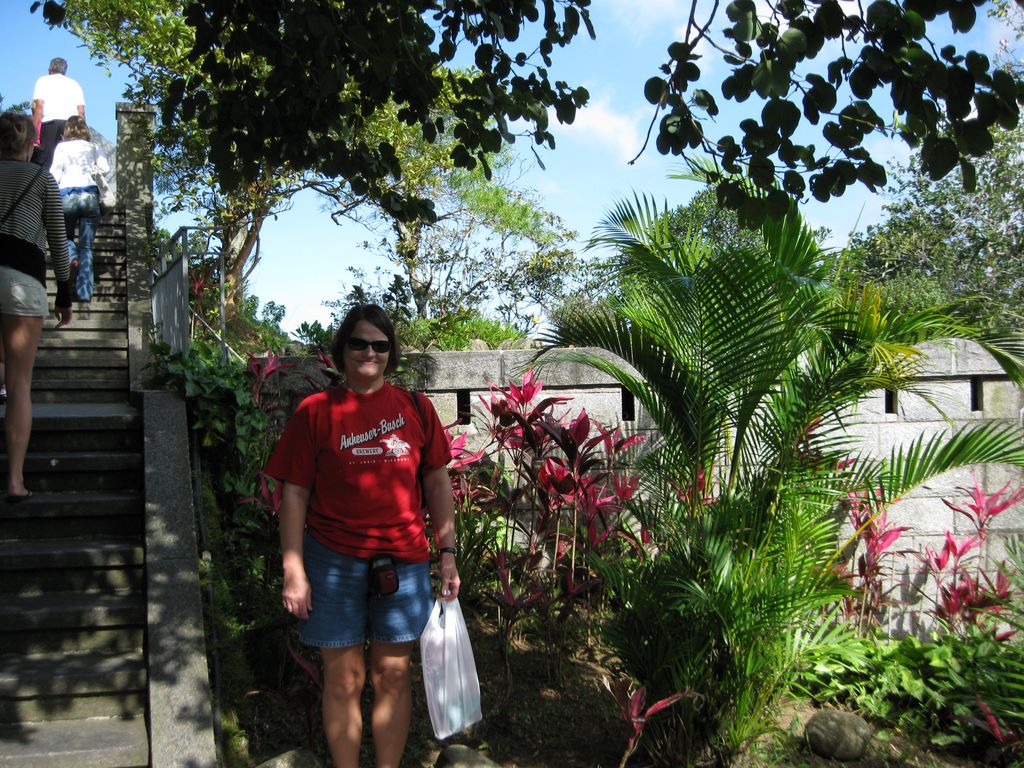 Sherri is all smiles in the part