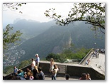 Rio de Janeiro mountains seen from Corcovado