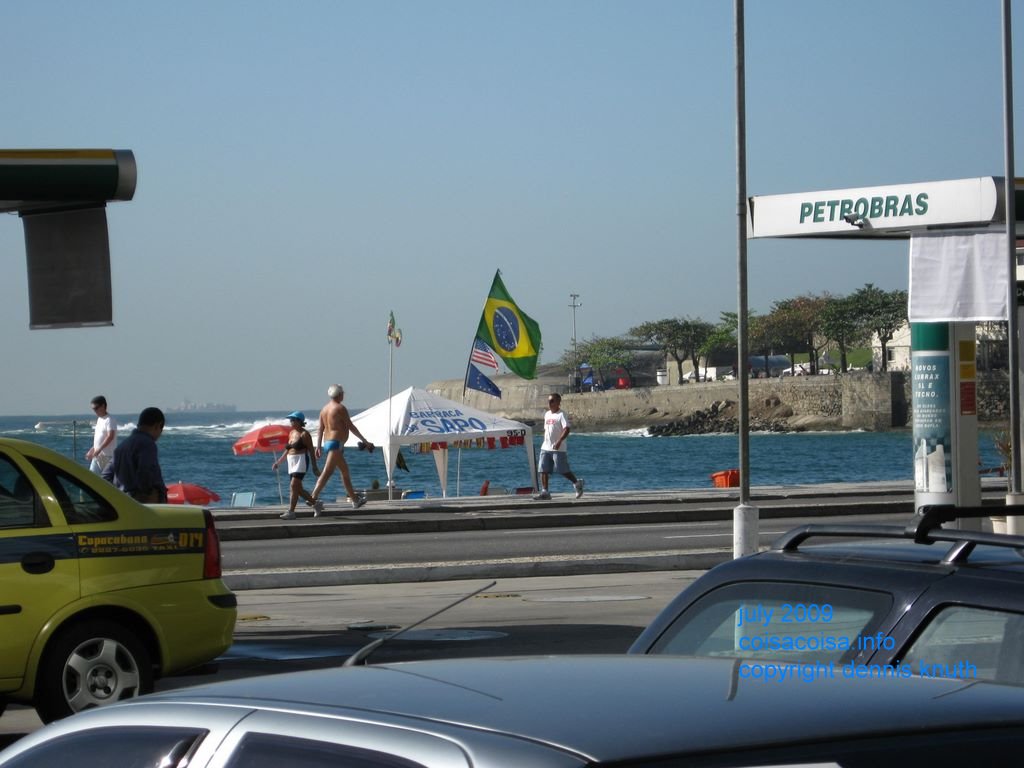 Far end of Copacaban Fort