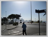 Early morning on Copacabana beach