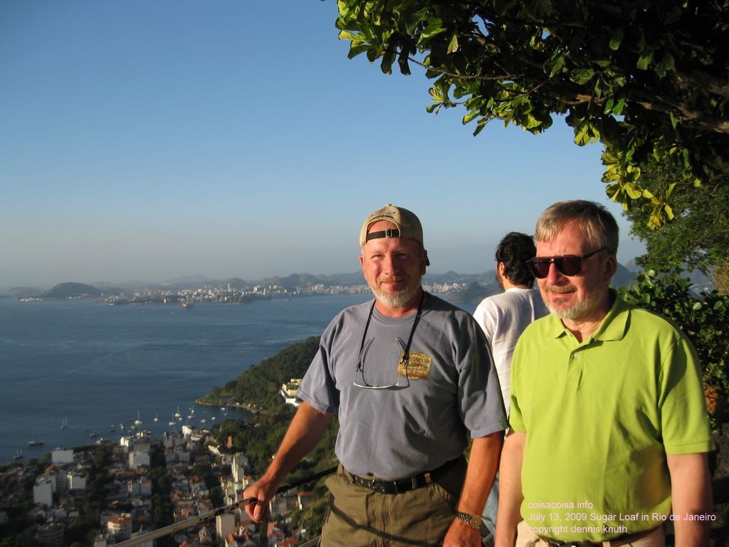 Gary and Dennis on Sugar Loaf