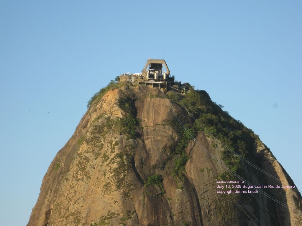 Sheer cliff from the cable car